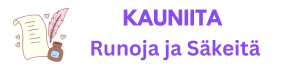 kauniita runoja ja säkeitä logo