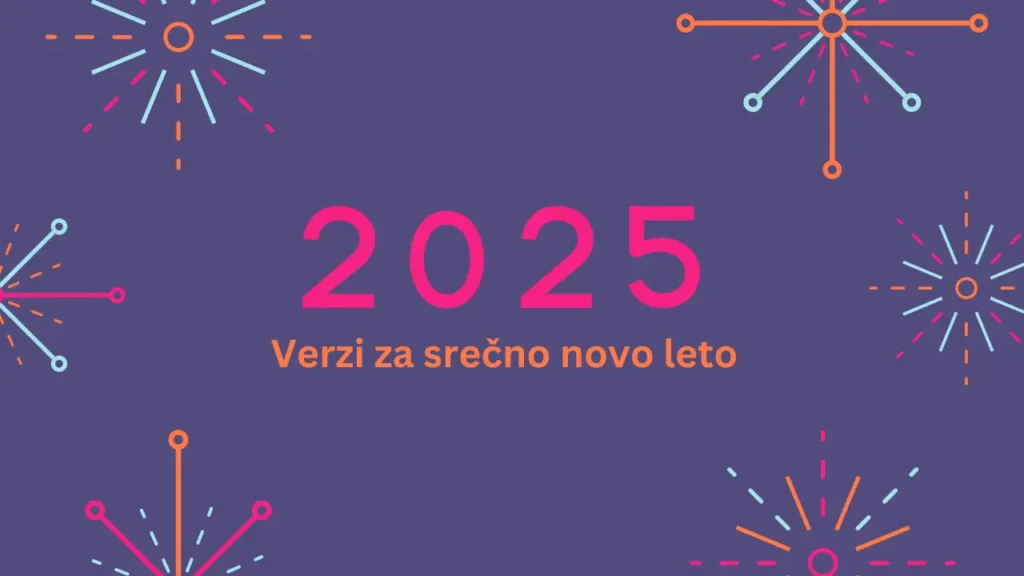 verzi za novo leto 2025