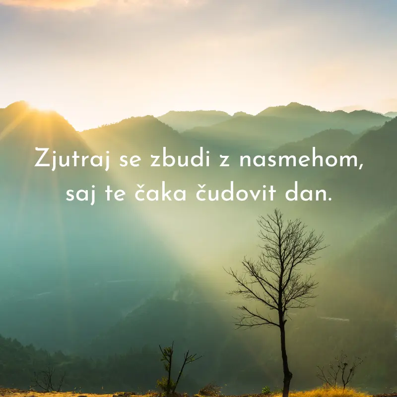 prijateljski verzi za dobro jutro